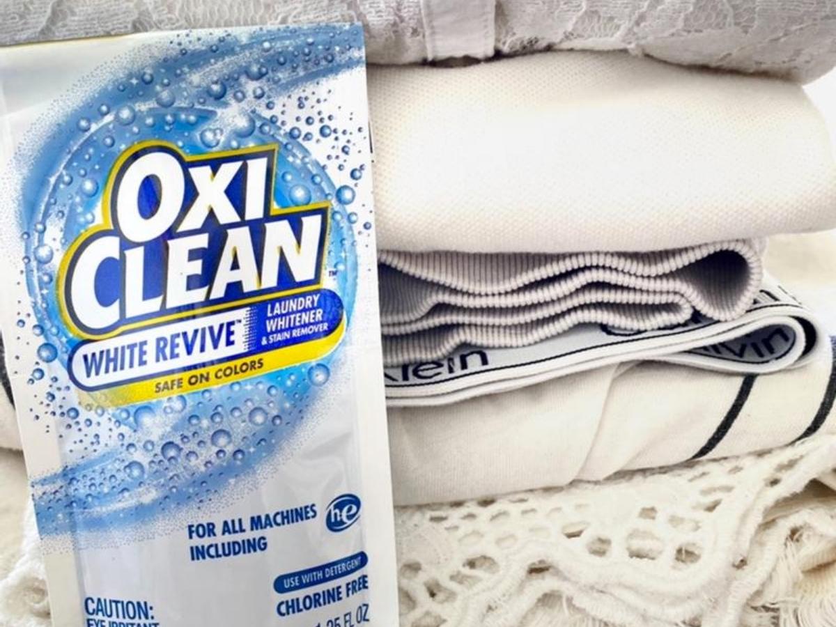 Save on OxiClean White Revive Laundry Whitener & Stain Remover