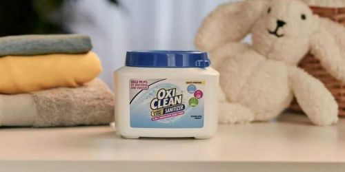 OxiClean Powder Sanitizer Only $5.59 Shipped on Amazon | Disinfect Laundry, Floors & More