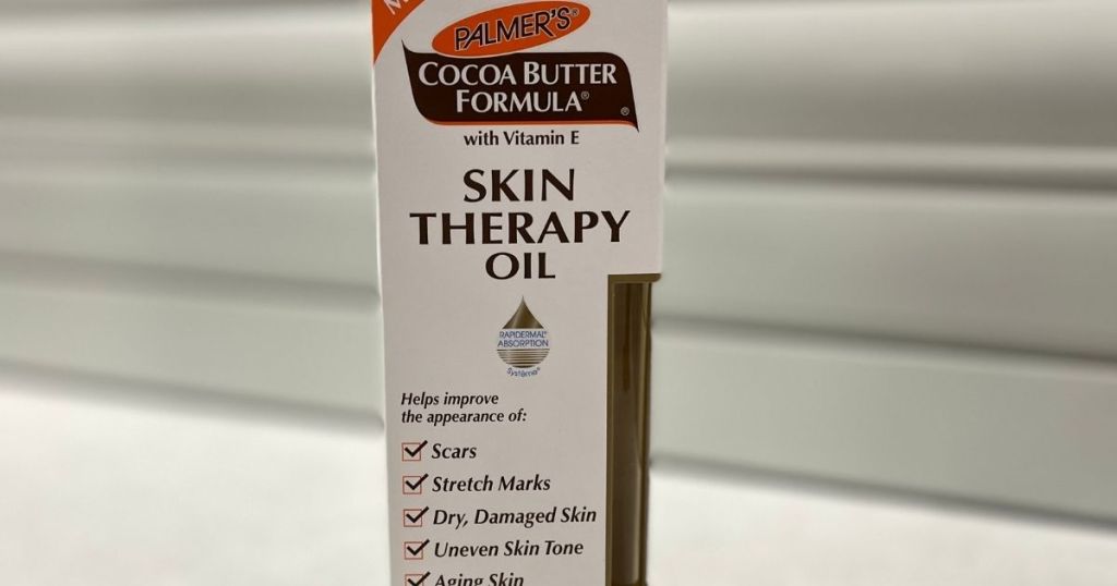 Palmer's Skin Therapy Oil box