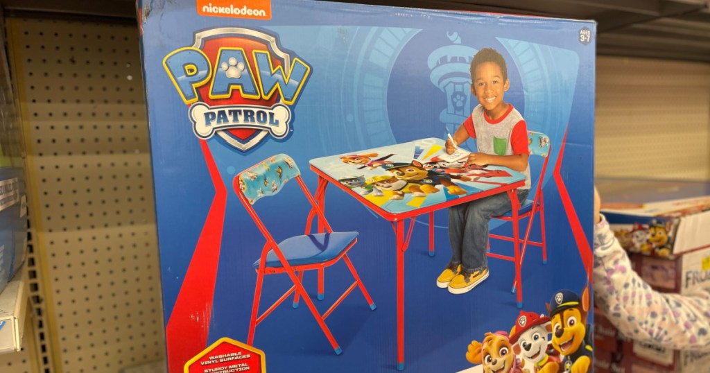 Paw Patrol Table Chairs