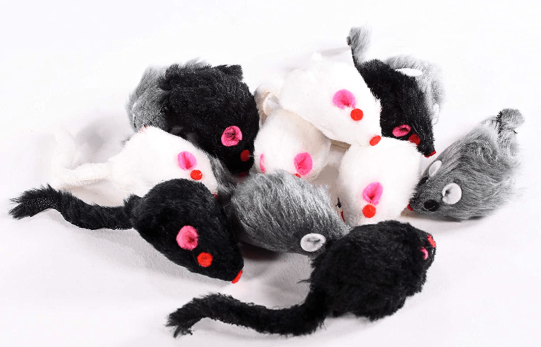 group of toy mice