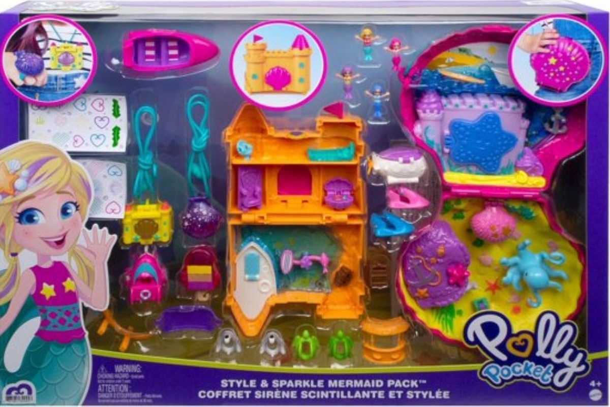 polly pocket mermaid toys