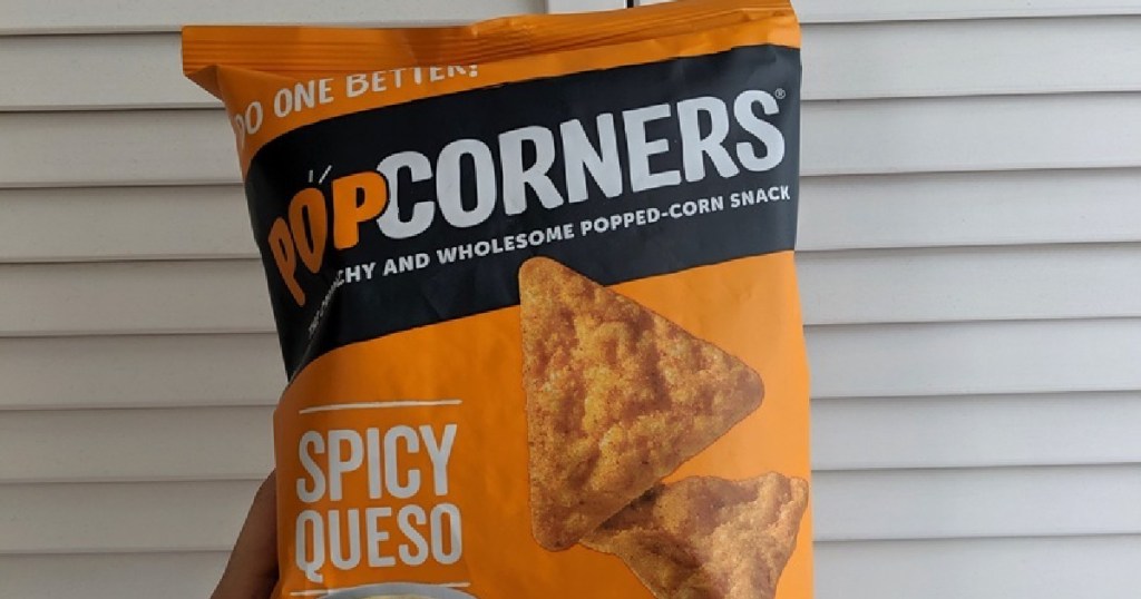 PopCorners Gluten-Free Popped Corn Spicy Queso Chips 20 Pack