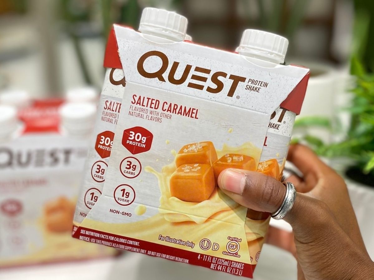 Quest Protein Shakes 12Pack Only 21.31 Shipped on Amazon Keto