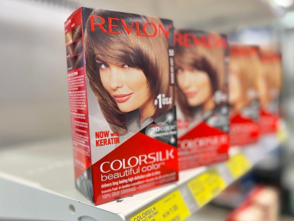 revlon colorsilk hair coloring kits in store