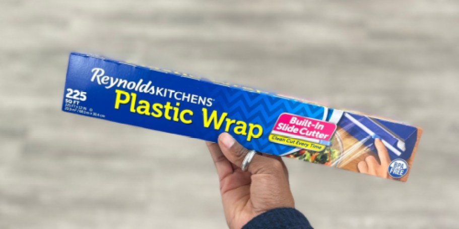 TWO Reynolds Quick Cut Plastic Wraps Only $2.91 Each Shipped on Amazon