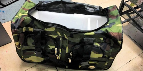 Rockland Rolling Duffle Bags Just $19.99 on Walmart.com | Lots of Design Options
