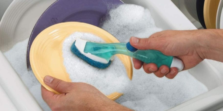 Scotch-Brite Dish Wand 4-Pack Only $4.61 on Amazon (Just $1.54 Each)