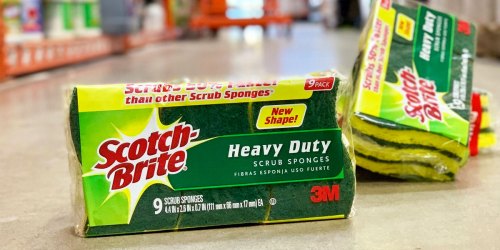 Scotch-Brite Heavy Duty Scrub Sponges 9-Pack Only $5.85 Shipped on Amazon