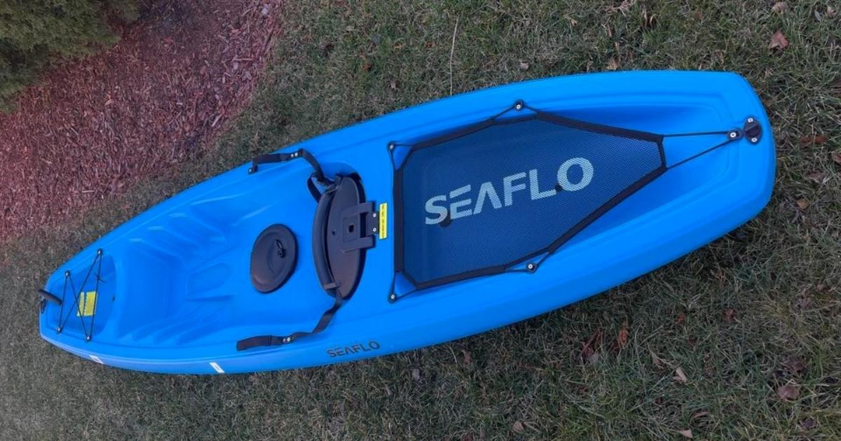 seaflo 8.8 blue kayak