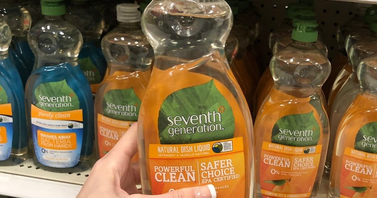 Seventh Generation Dish Soap 6Packs JUST 3.53 Shipped on Amazon