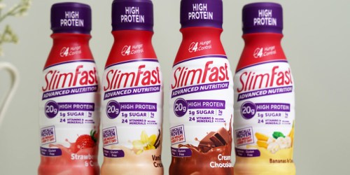 SlimFast Meal Replacement Shakes 12-Pack from $14 Shipped on Amazon