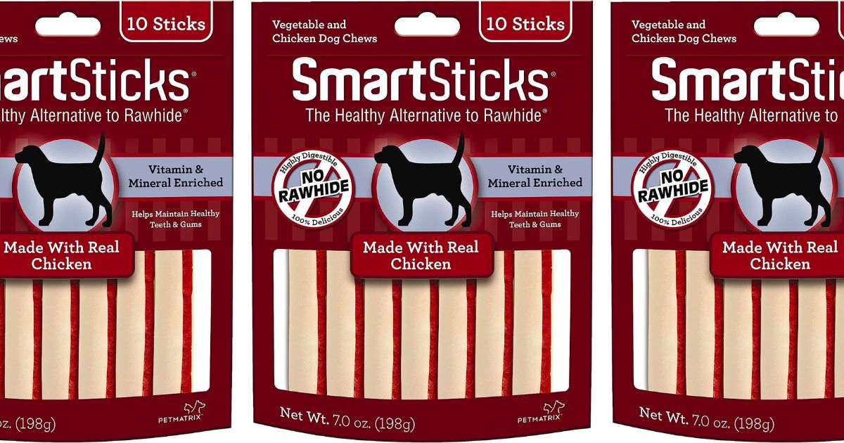 SmartBones SmartSticks Dog Chews 10-Count