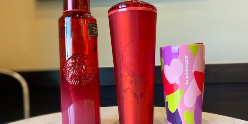 The Starbucks Valentine’s Day Collection Is Here & We’re In Love