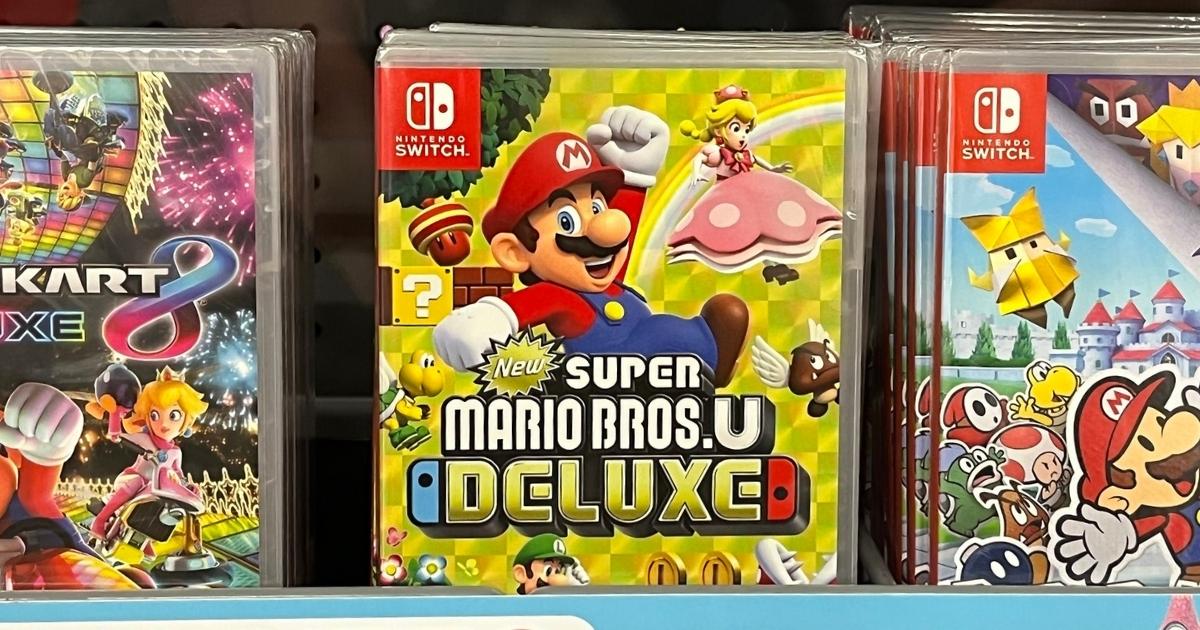 Super Mario Bros. U Deluxe Nintendo Game $19.99 on Target.com $50) | Hip2Save