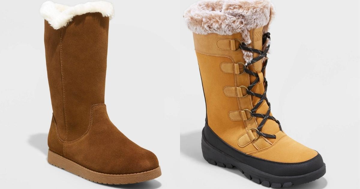 target womens boots winter