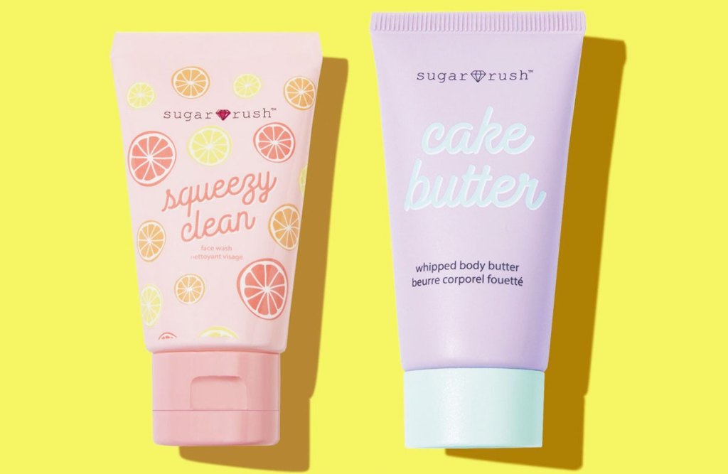 two small tarte skincare products