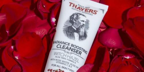 Thayers Rose Petal Radiance Boosting Cleanser 4oz Tube Just $5.49 (Regularly $11)