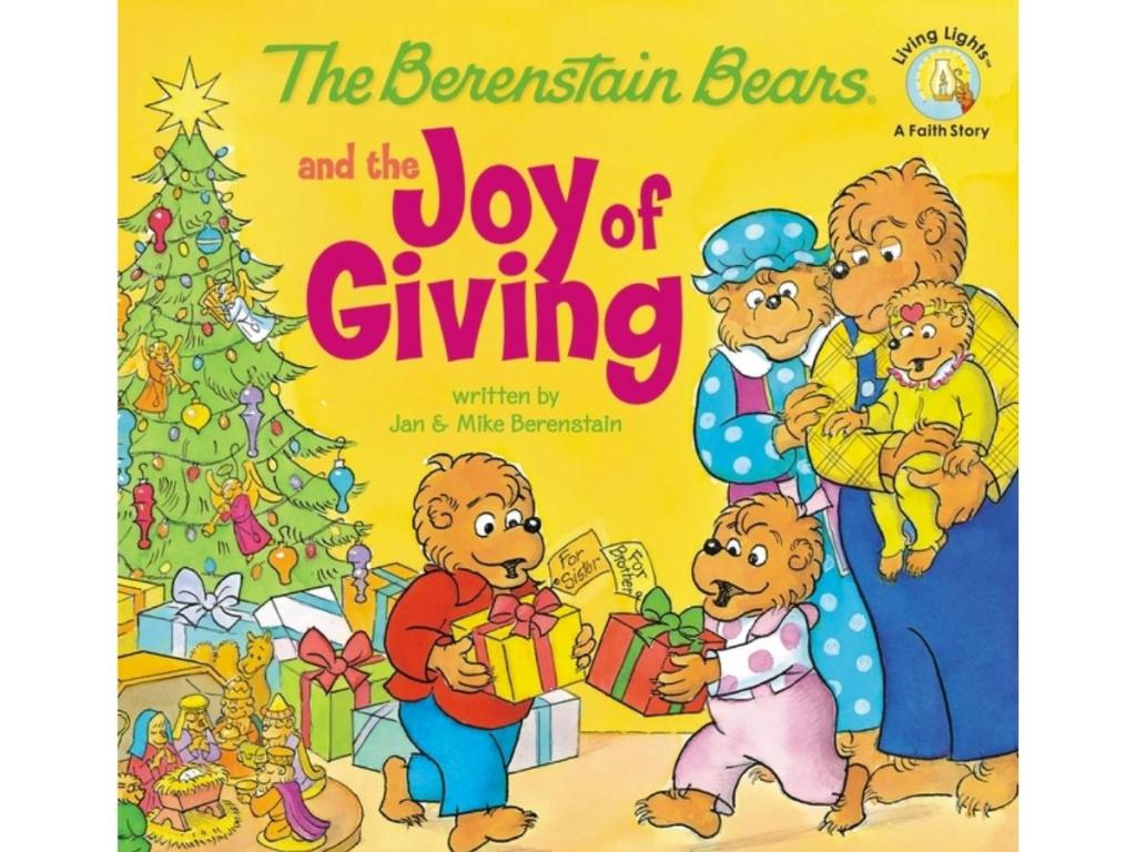 the berenstain bears the joy of giving book