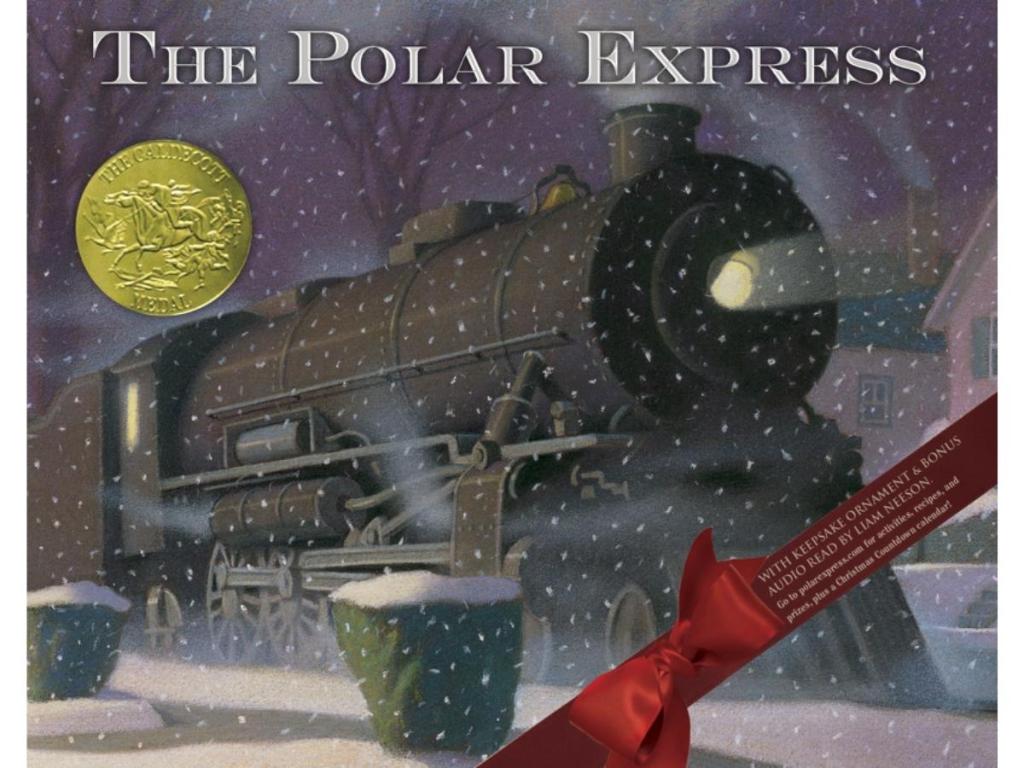 the polar express hardcover book