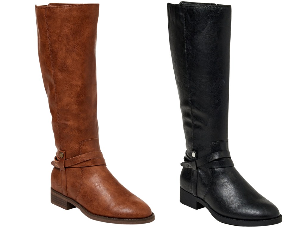 Time and Tru Women's Riding Boot 