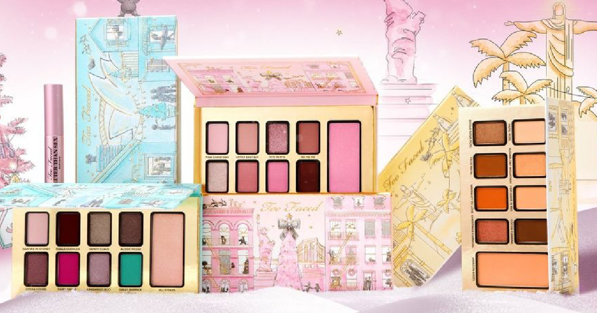 Too Faced Christmas Around The World Makeup Set Just 24.50 Shipped