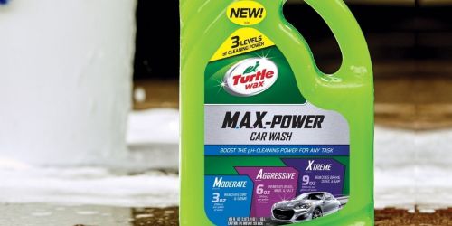 Turtle Wax Car Wash 100oz Only $4.88 on Walmart.com (Regularly $10)