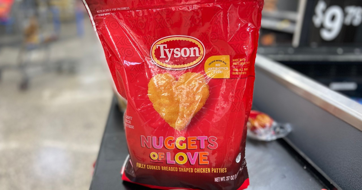 Tyson Nuggets of Love at Walmart