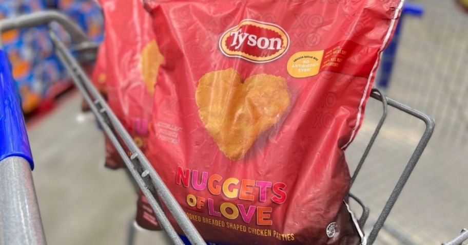 bag of Tyson chicken nuggets
