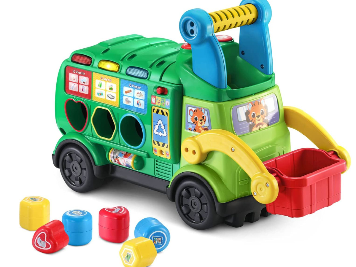 VTech Sort and Recycle Ride-On Truc