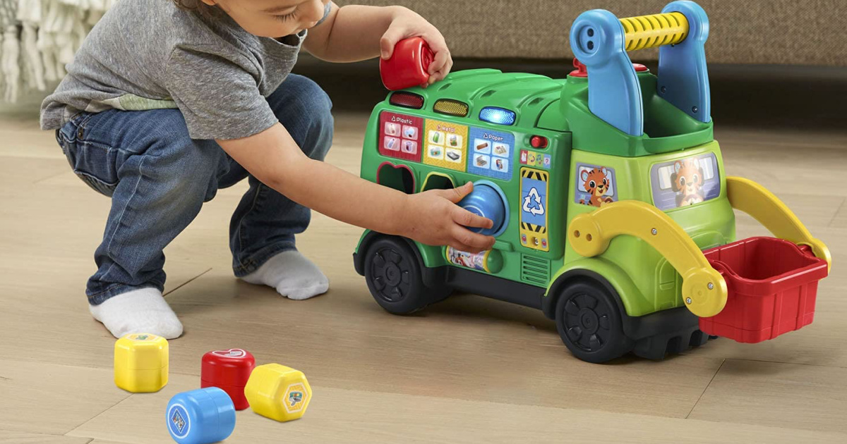 VTech Sort and Recycle Ride-On Truc