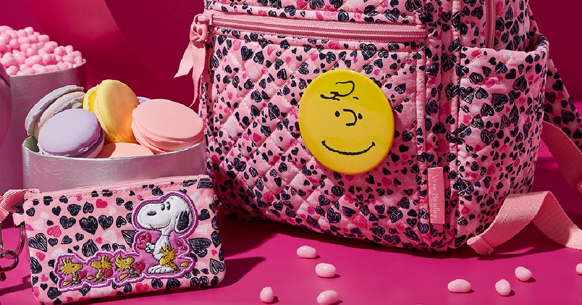 Vera Bradley's New Peanuts Collection Is Perfect for Valentine's Day