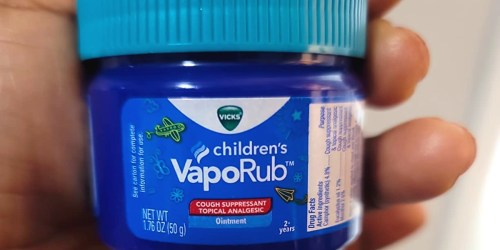 Children’s Vicks VapoRub Just $3.98 Each on Amazon (Stock Up for Cold & Flu Season)