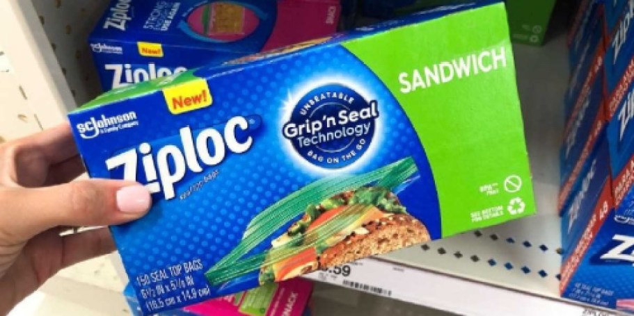 Ziploc Sandwich Bags 270-Count Box Just $6.42 Shipped on Amazon (Reg. $11) + More
