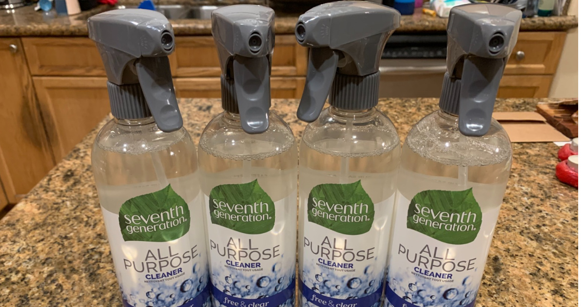 Seventh Generation All Purpose Cleaner 4Pack Just 11.97 Shipped on