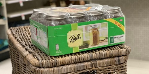 Ball Mason Jars 12-Packs w/ Lids from $8.98 on Walmart.com | Great for Canning, Crafts & More