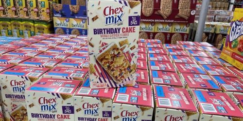 Chex Mix Birthday Cake Bars Only $6.98 at Sam’s Club