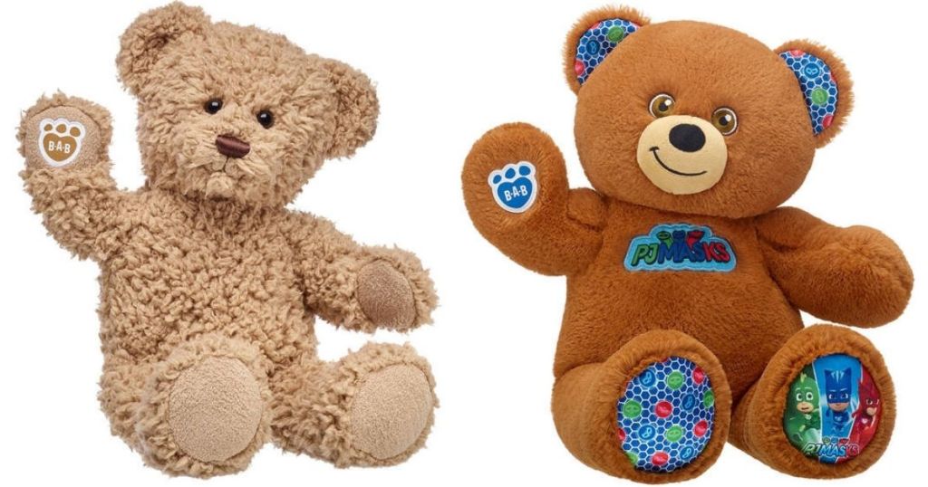 Build-A-Bear Teddy and PJMasks Teddy