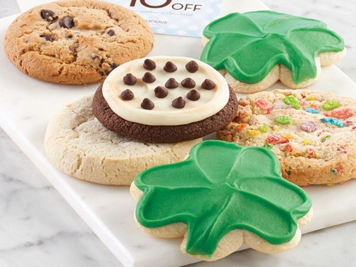 Cheryl's Cookies St. Patrick's Day Cookie Sampler