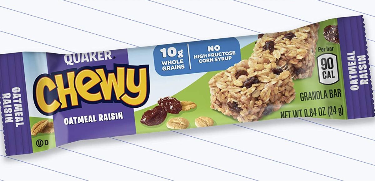 Quaker Chewy 58-Count Granola Bars - Oatmeal Raisin
