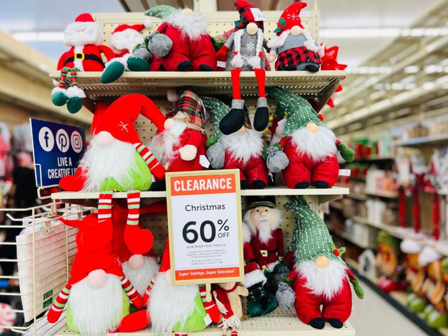 60% Off Hobby Lobby Christmas Clearance | Cookie Jars, Table Decor, Gift Wrap & More