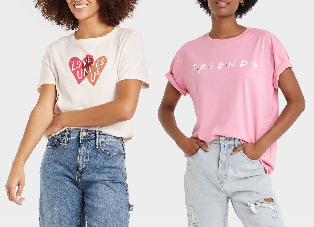 Target Women's \u0026 Men's Graphic Tees 