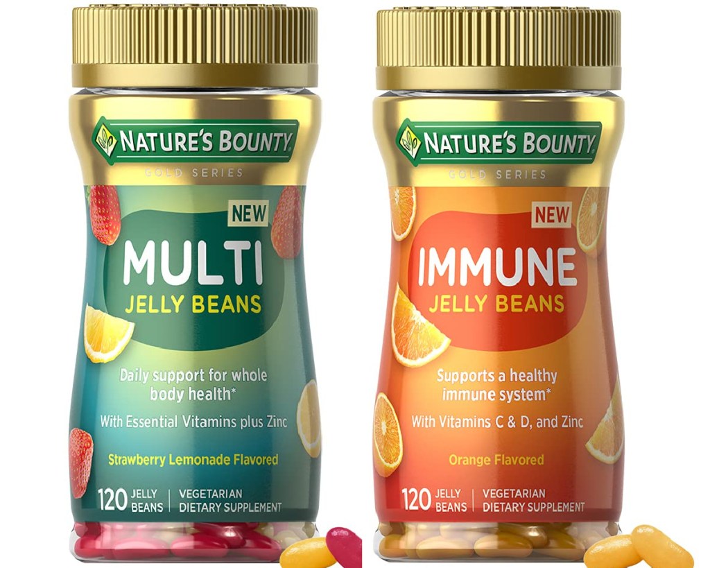 adult multivitamin and vitamin c jelly beans