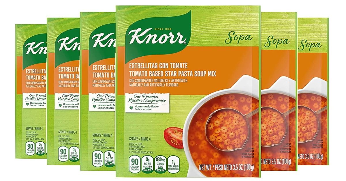 Knorr star pasta pouches
