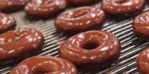 Krispy Kreme Mini Chocolate Glazed Doughnuts 16-Pack Just $7.99