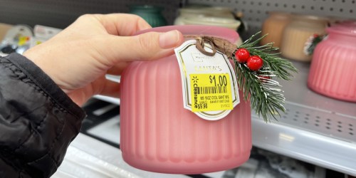 Holiday Jar Candles Possibly Only $1 at Walmart (Regularly $10) + More Home Clearance