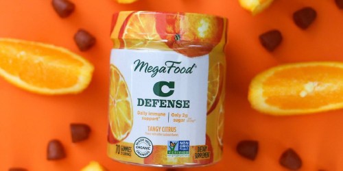 Over 50% Off MegaFood Gummy Vitamins After Cash Back at Target