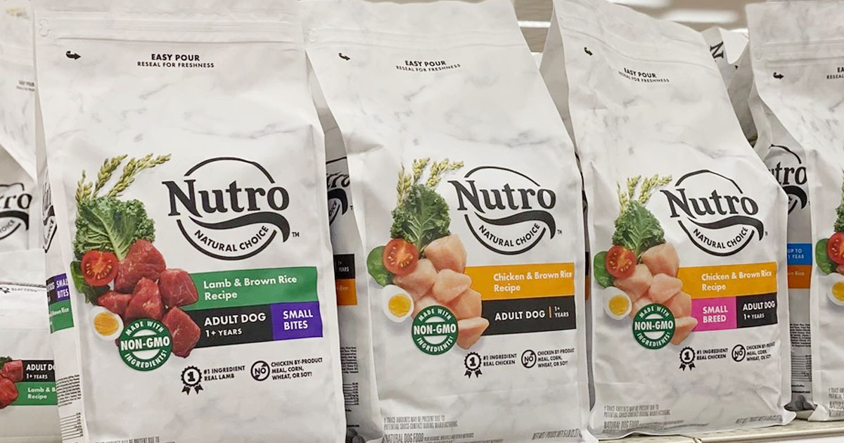 Nutro Dog Food 4lb Bags from $12 Shipped on Amazon (Regularly $19)