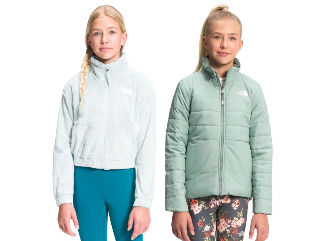 the north face jacket and zipper vest-2