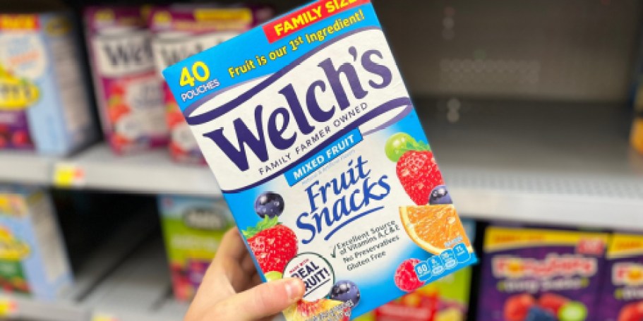 Welch’s Fruit Snacks 40-Count Just $4.67 Shipped on Amazon
